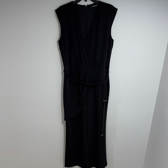 Lauren Ralph Lauren Pants - LAUREN Ralph Lauren Black Sleeveless Jumpsuit Size 12
